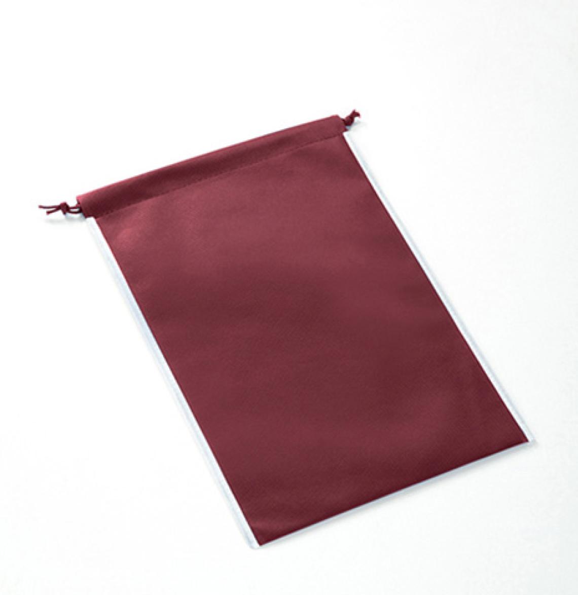 Sacos de tela reciclada con cierre de cordones