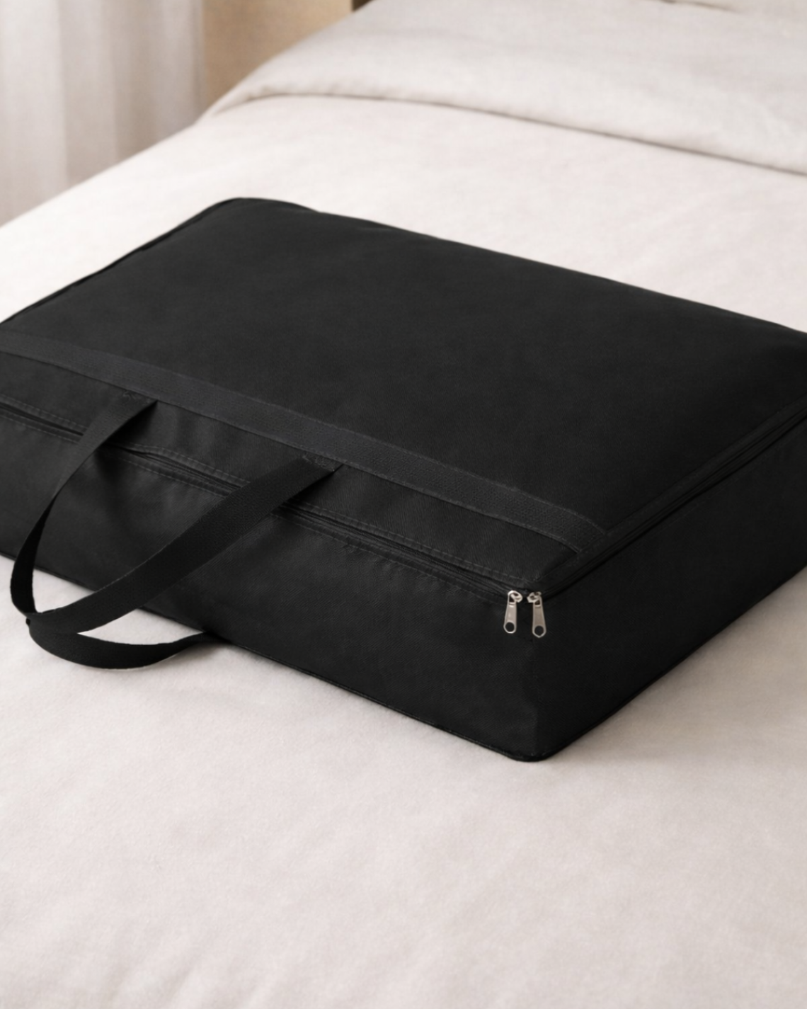 Bolsa para guardar edredón granate 88x55x35