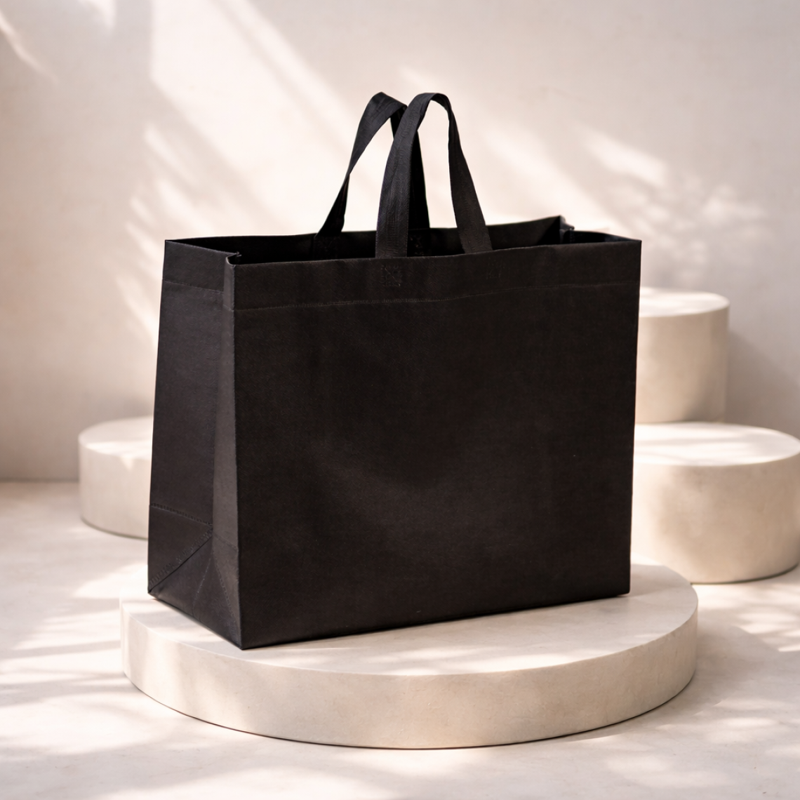 Bolsas de tela de  base ancha 45x40x20