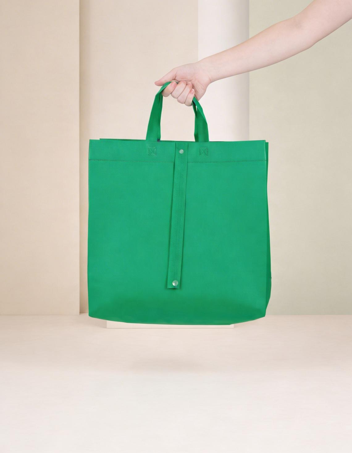 Bolsa plegable de tela 40x40x15