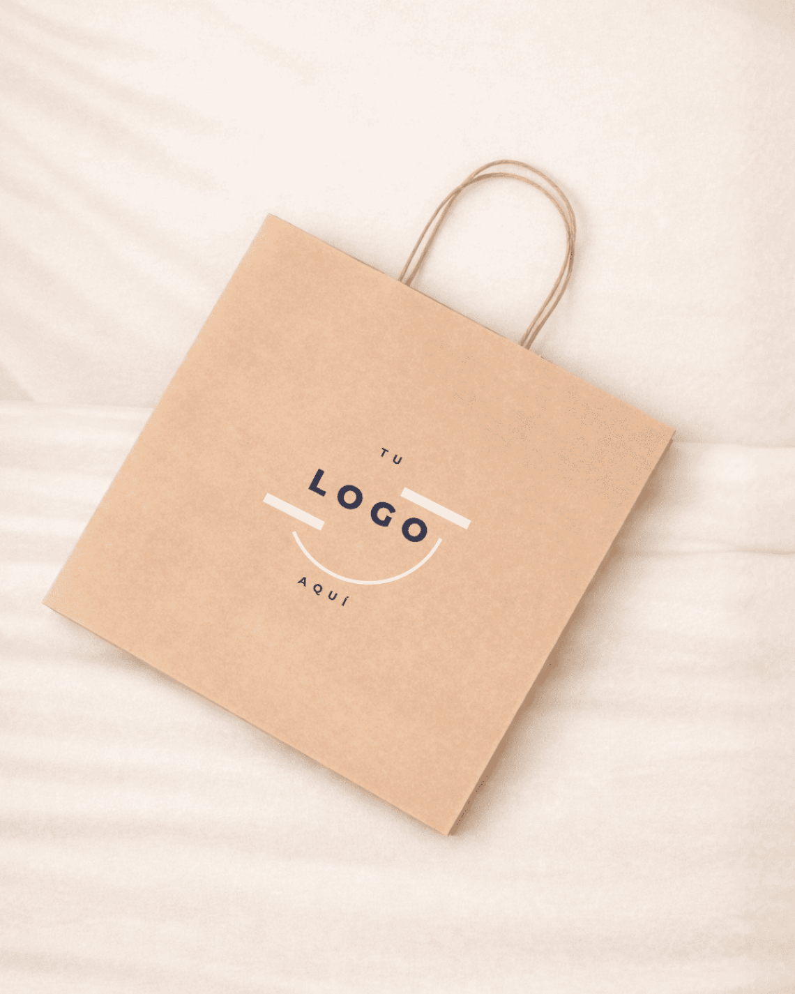 Bolsas de papel con base ancha
