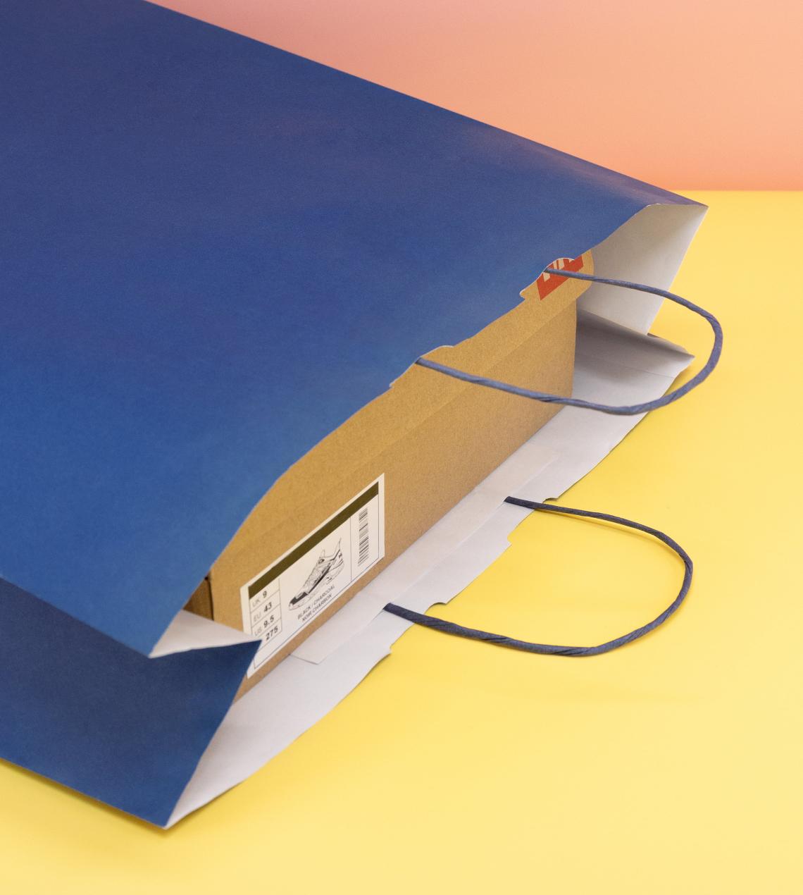 Bolsas de papel de colores 100 g 44x46x15