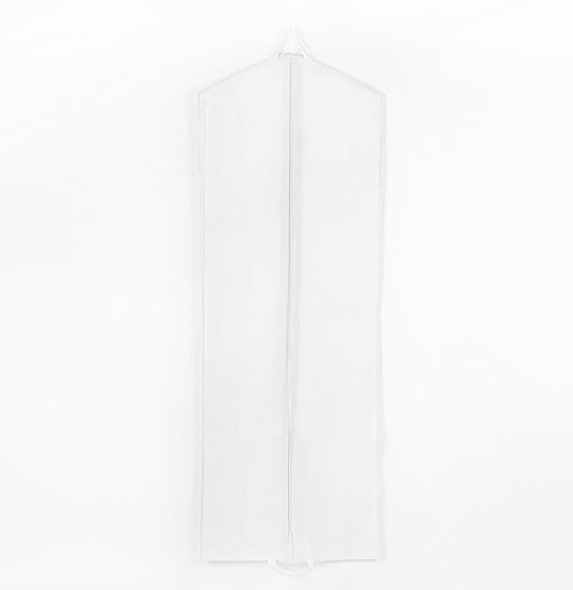 Guardatrajes blancos de tela para vestidos de novia
