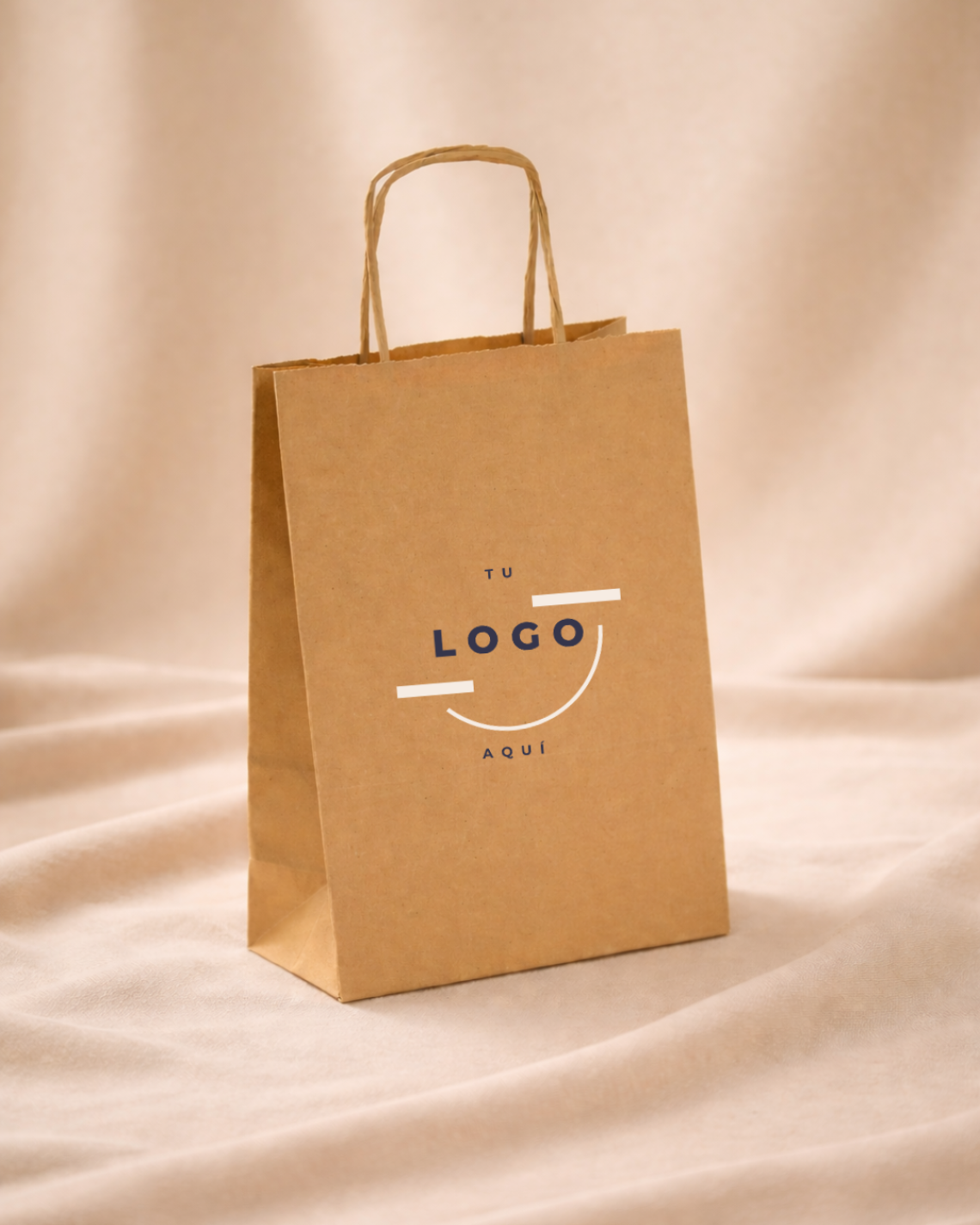 Bolsas de kraft pequeña 18x24x8