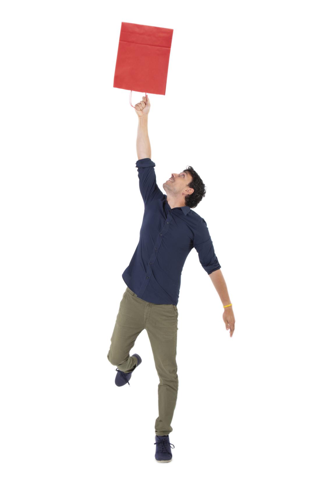 Bolsas de papel de colores 32x41x12