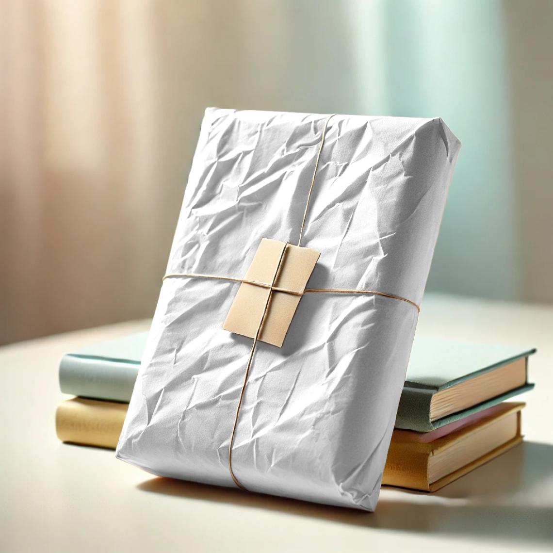 Resmas de papel blanco 21x31 para envolver productos