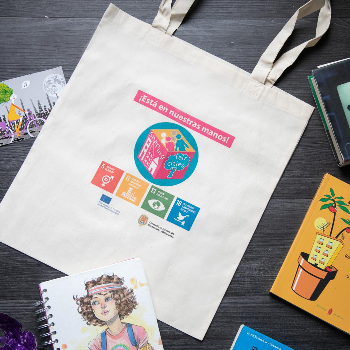 Bolsas de algodón orgánico 160 g 38x42