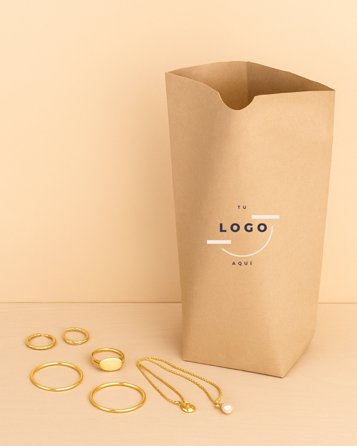 Boslas sin asas con verduras