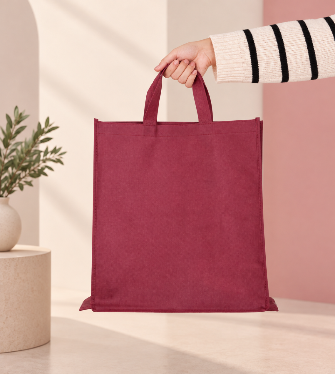 Bolsas de tela plegables 35x40x20
