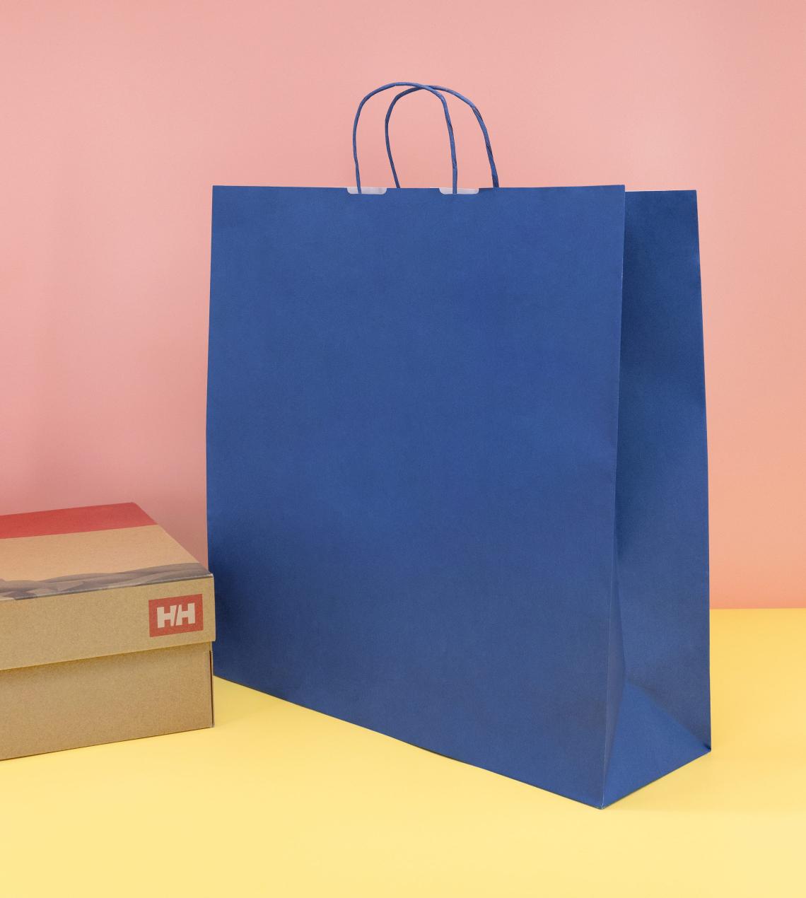 Bolsas de papel de colores 100 g 44x46x15 Bolsas de papel de colores 100 g 44x46x15