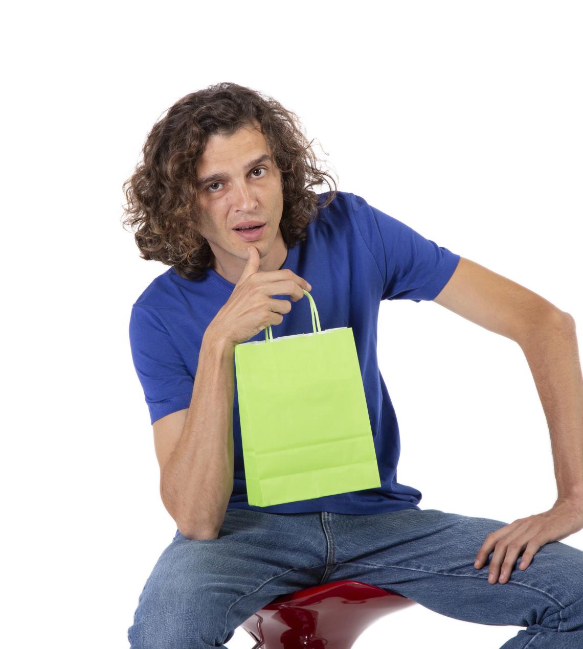 Bolsas de papel 100 g 18x24x8