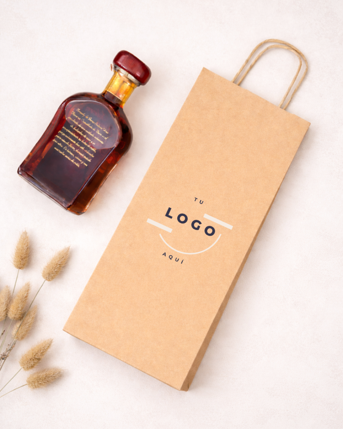 Bolsas de papel kraft 18x34x8