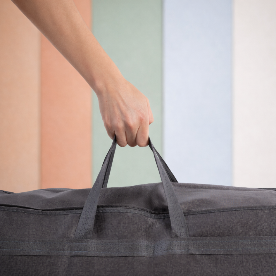 Bolsa para guardar edredones cerrada 60x50x20