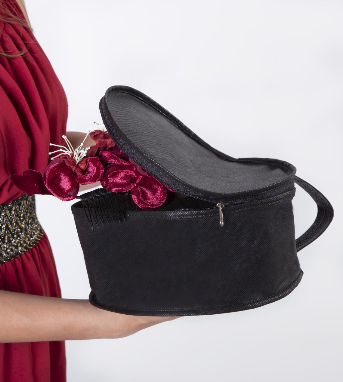 Bolsas redondas para guardar tocados