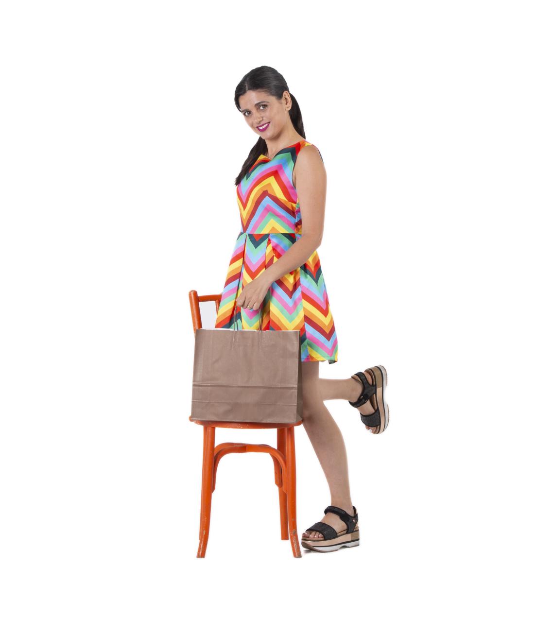 Bolsas de asa rizada 120 g 36x31x12