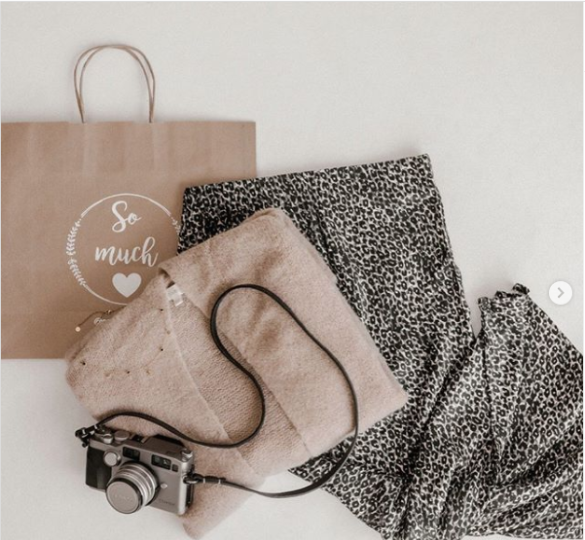 Bolsas de papel apaisadas impresas