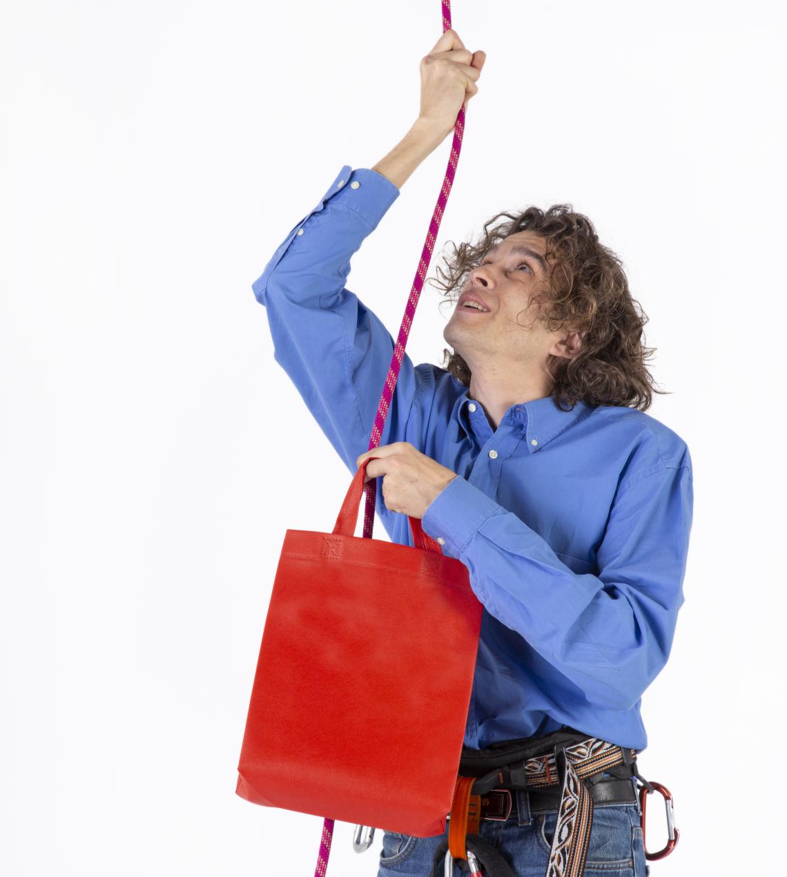 Bolsas de tela asa corta 25x30x10