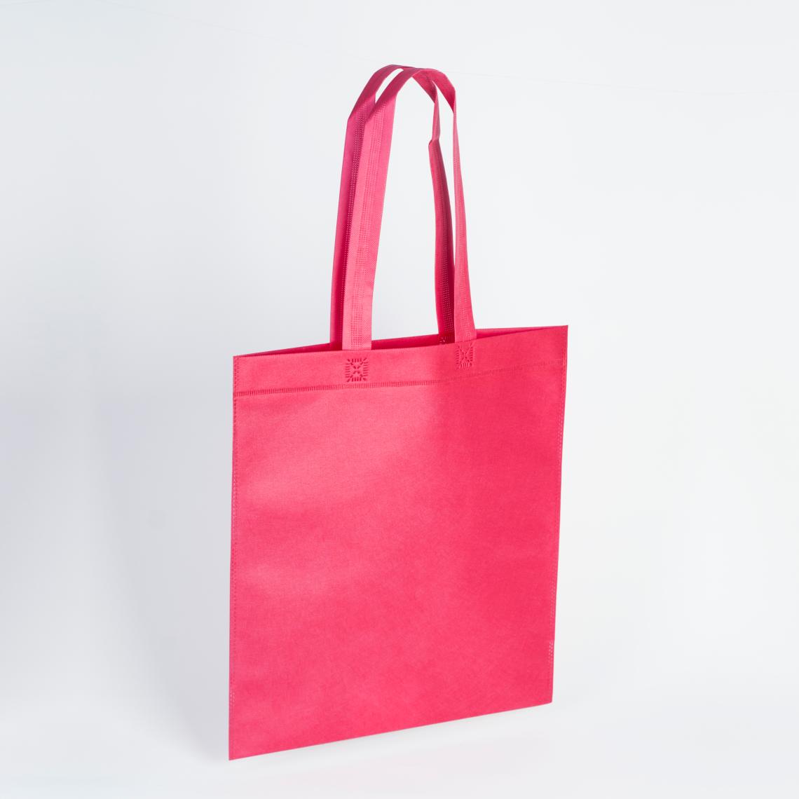 Bolsas de tela mediana termosellada con asas largas 38x42