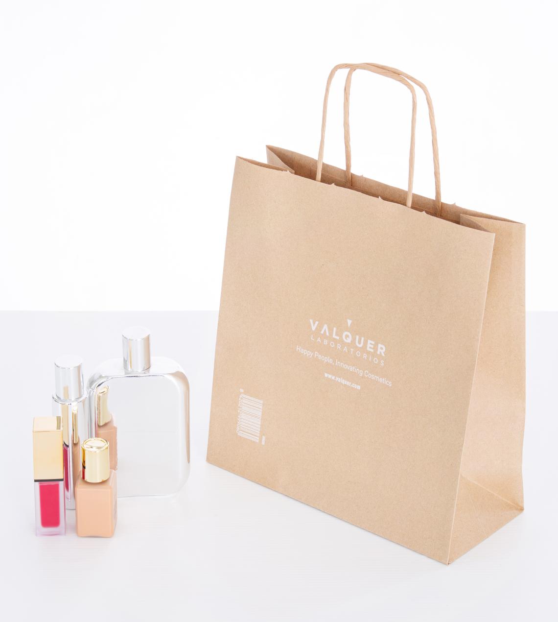 Bolsas con asas rizadas pequeñas