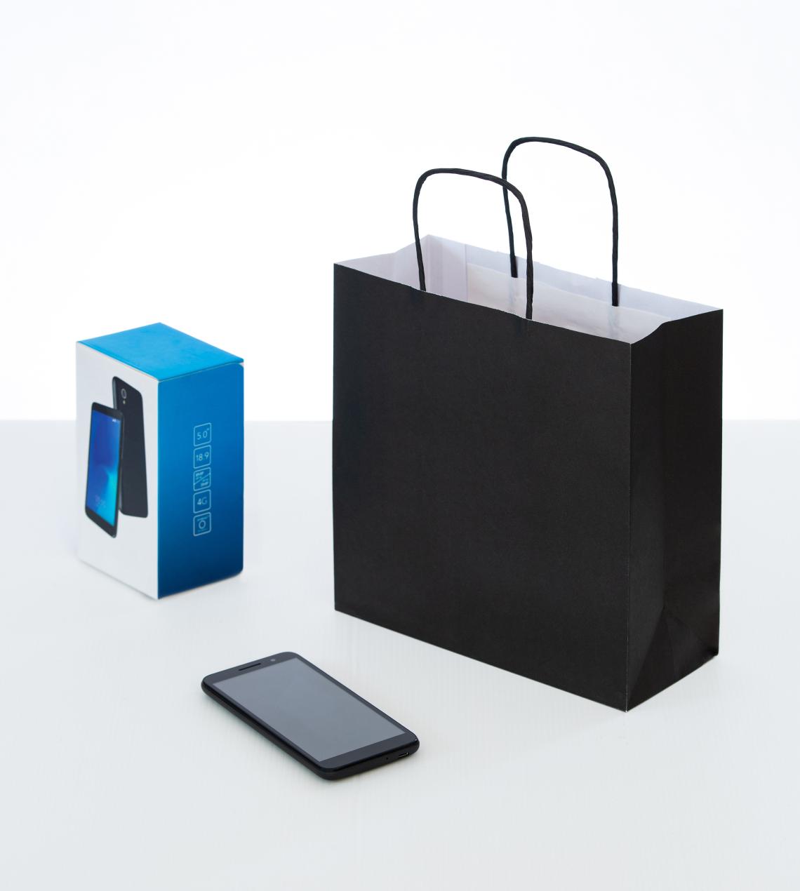 Bolsas papel 100 g 22x23x9