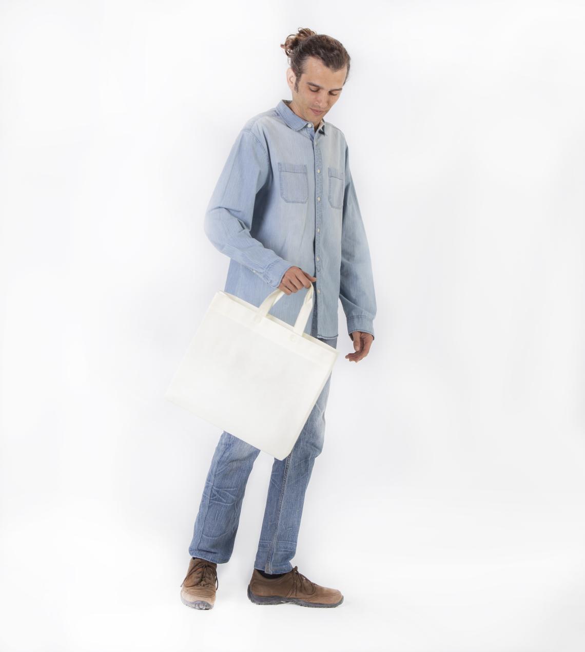 Bolsas tela asa corta 40x35x12