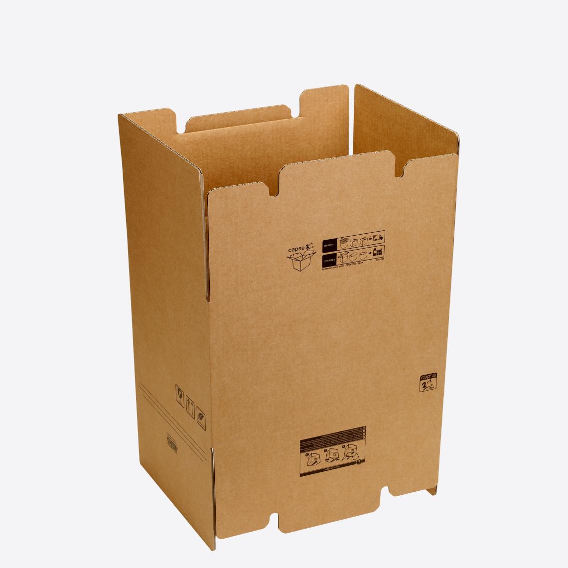 Cajas de cartón de color kraft
