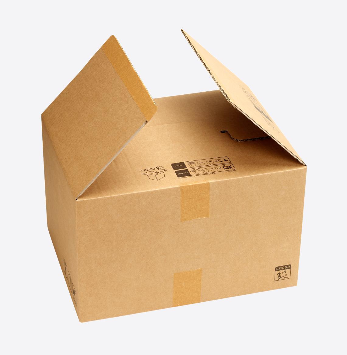 Cajas de cartón de color kraft