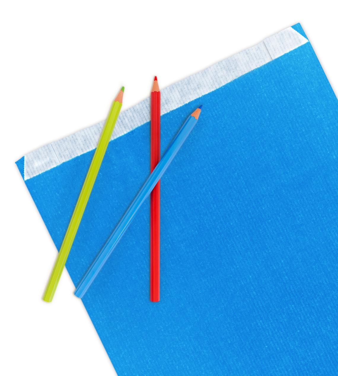 Sobres de papel 50 g con fuelle 24x42x6