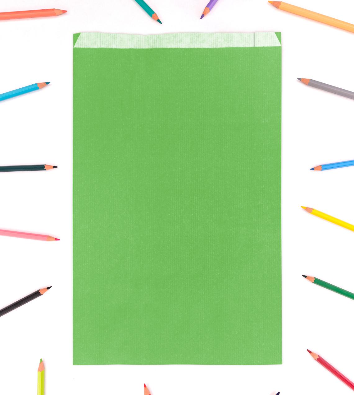 Sobres de papel 50 g con fuelle 24x42x6