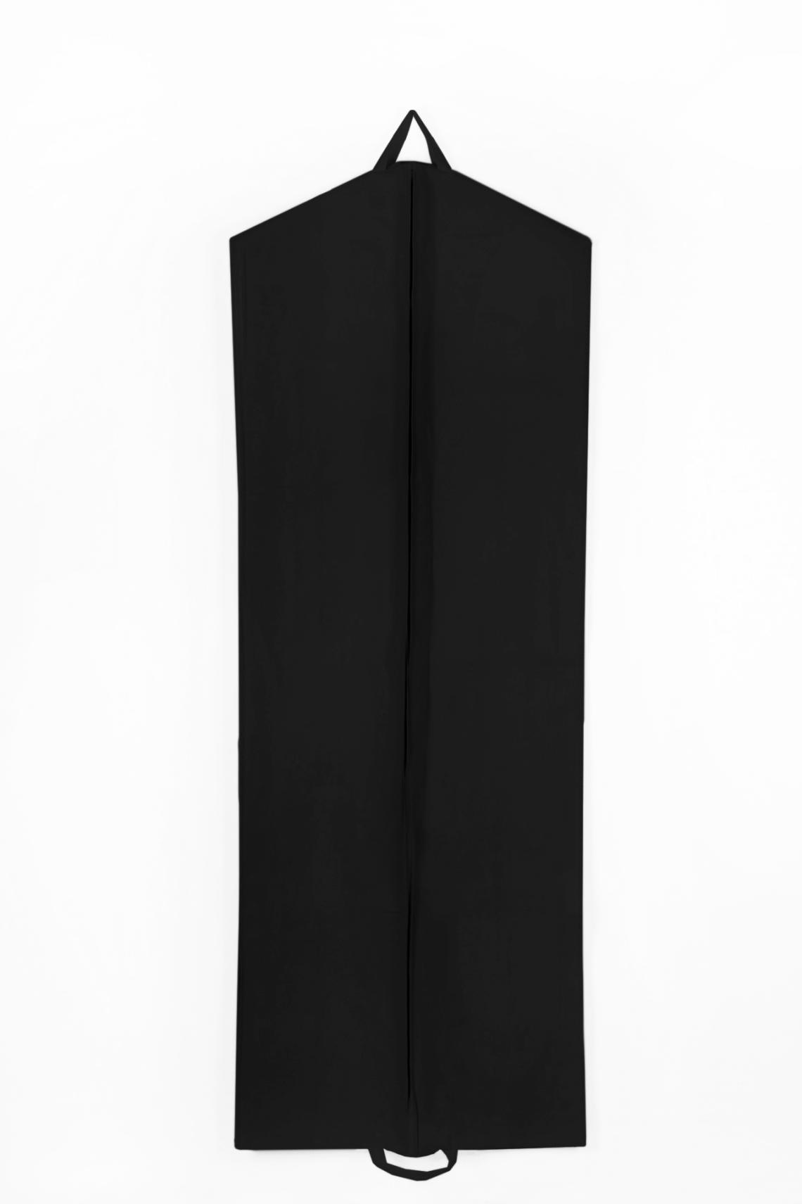 Guardatrajes negros de tela para vestidos de novia