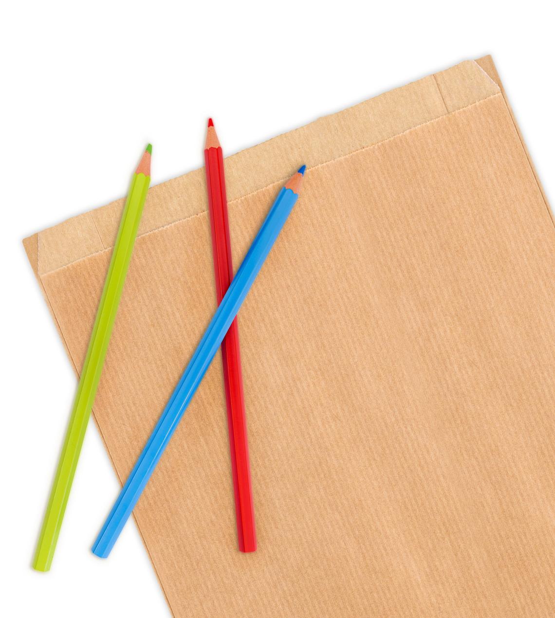 Sobres de papel con fuelle kraft