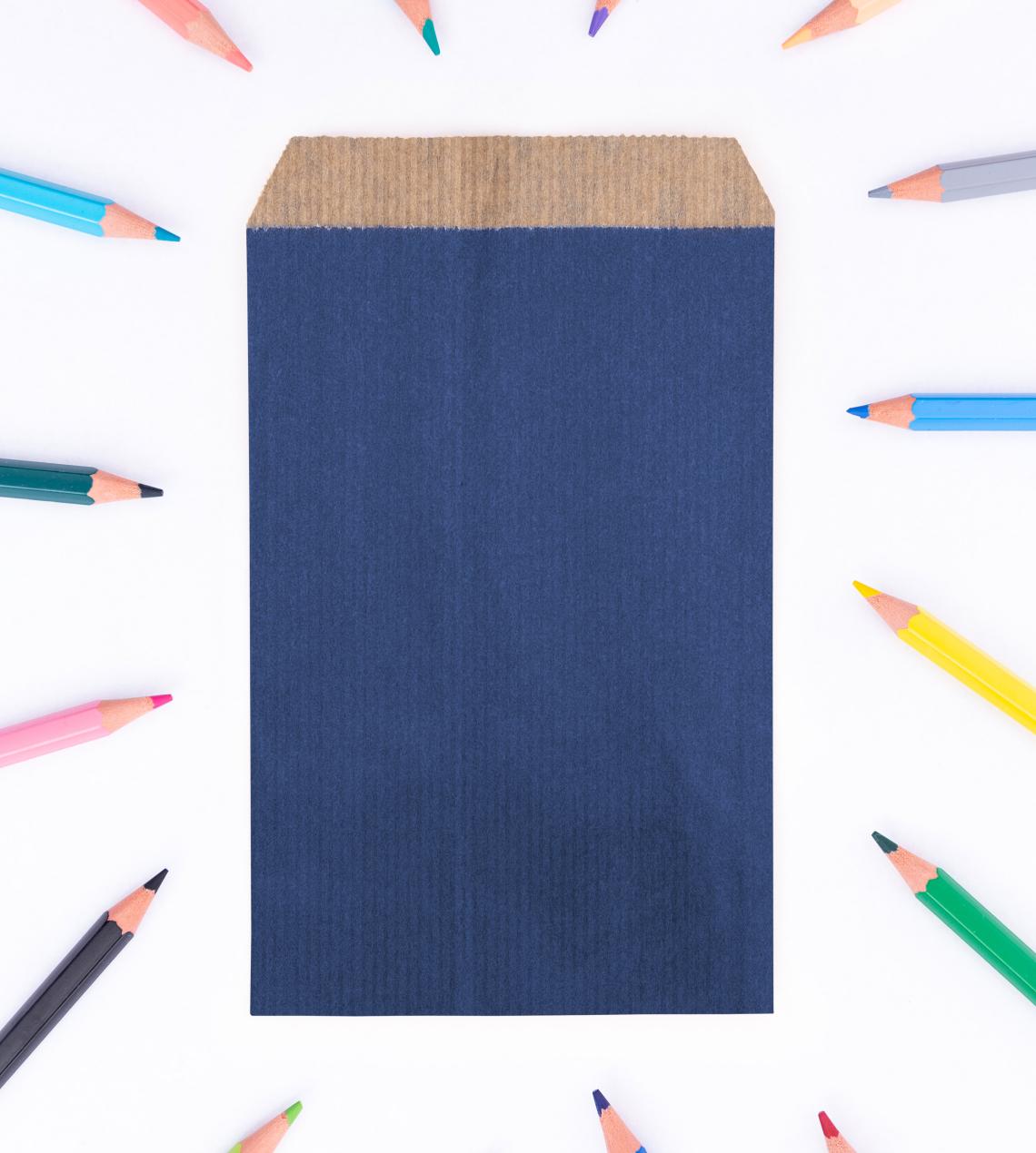 Sobres kraft de colores 50 g 10x18