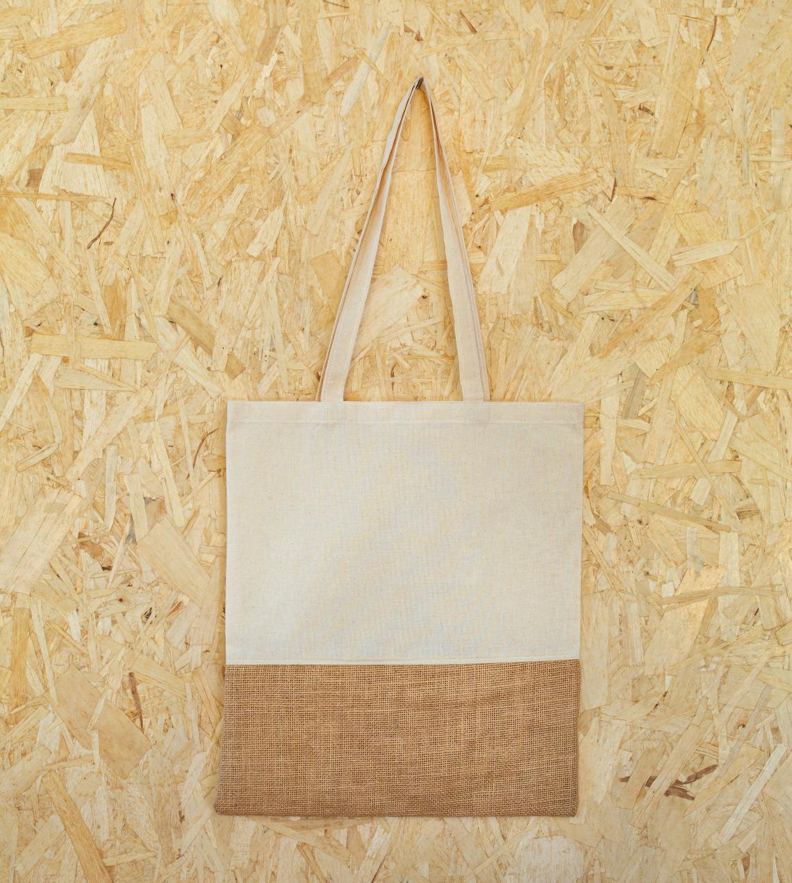 Bolsas de algodón orgánico y yute