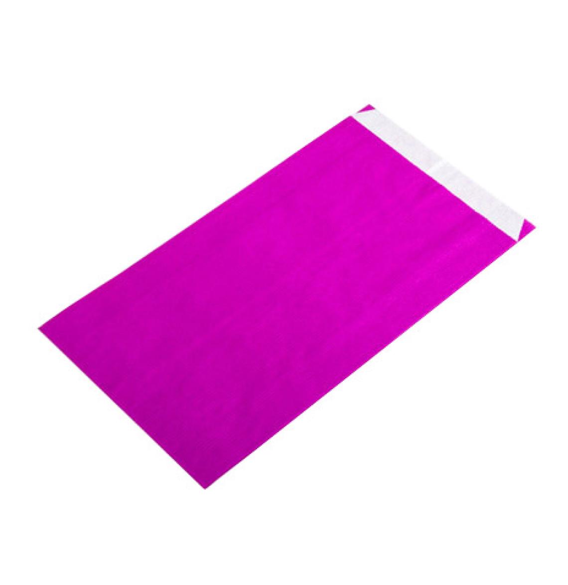 Sobres de papel de color morado