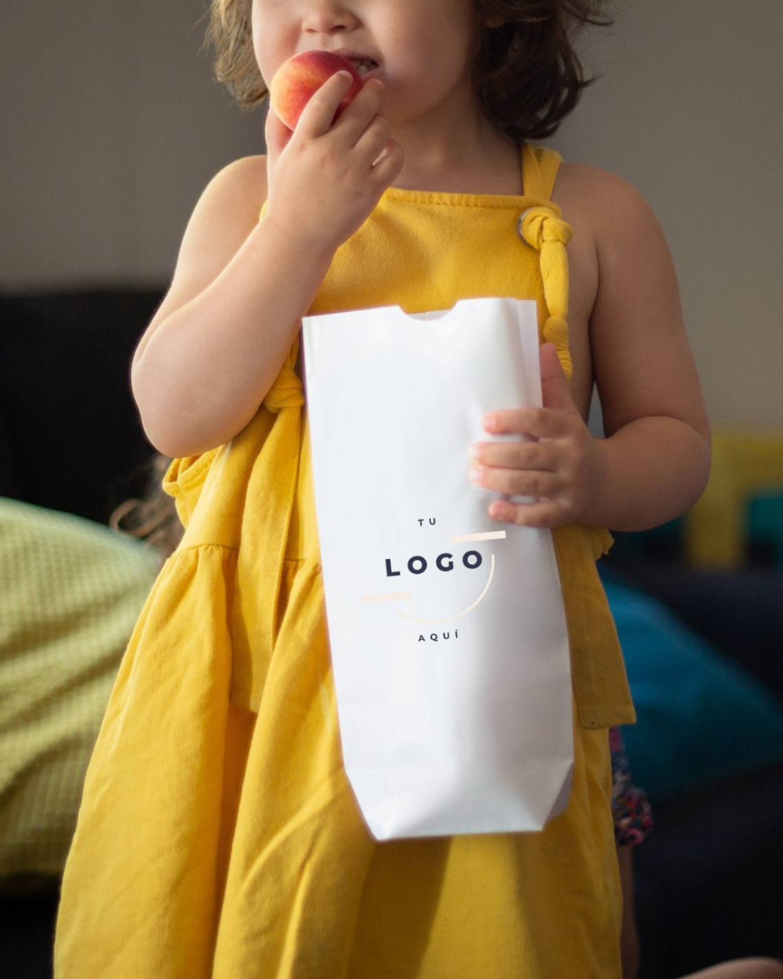La base de las bolsas de papel sin asas