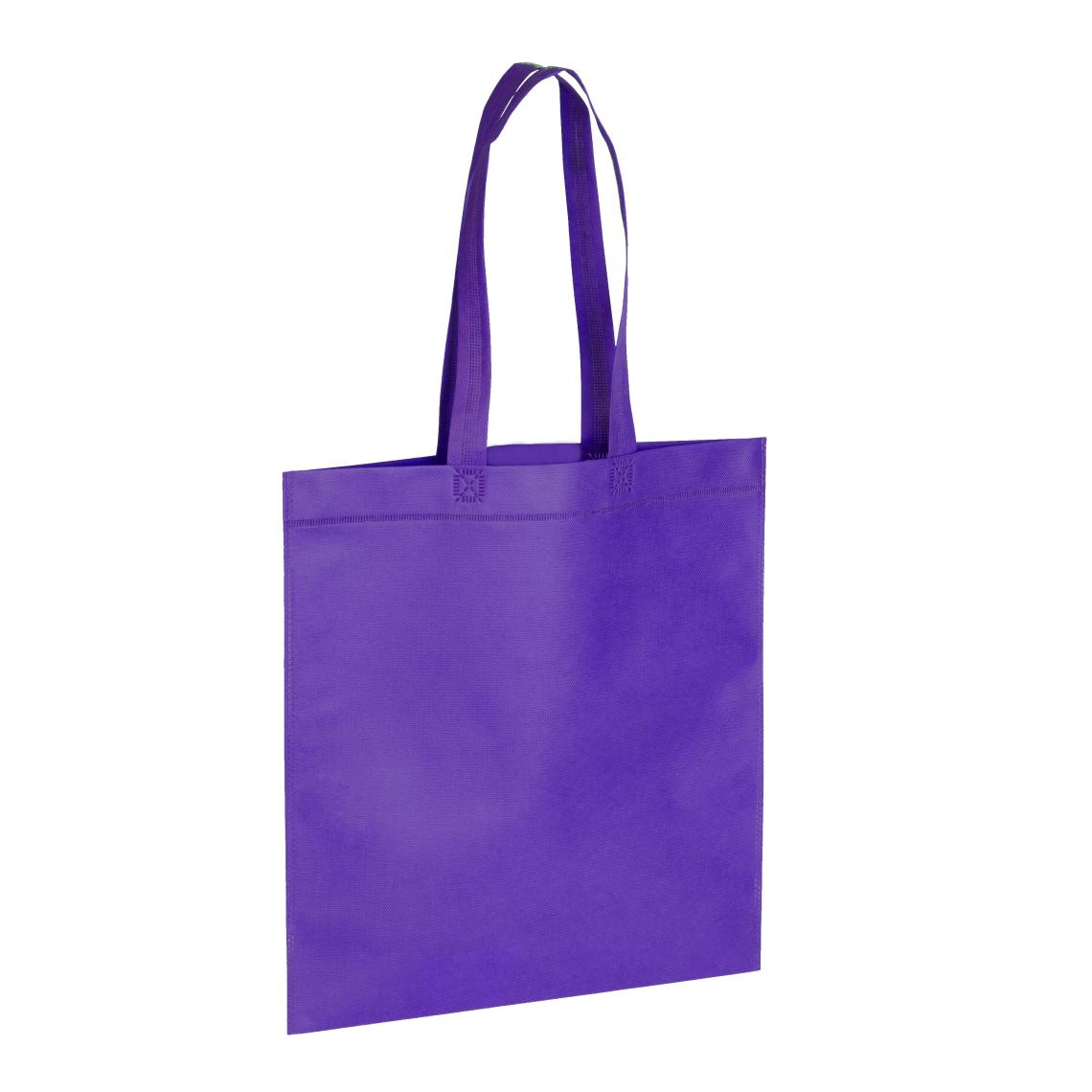 Bolsas de tela mediana termosellada con asas largas 38x42