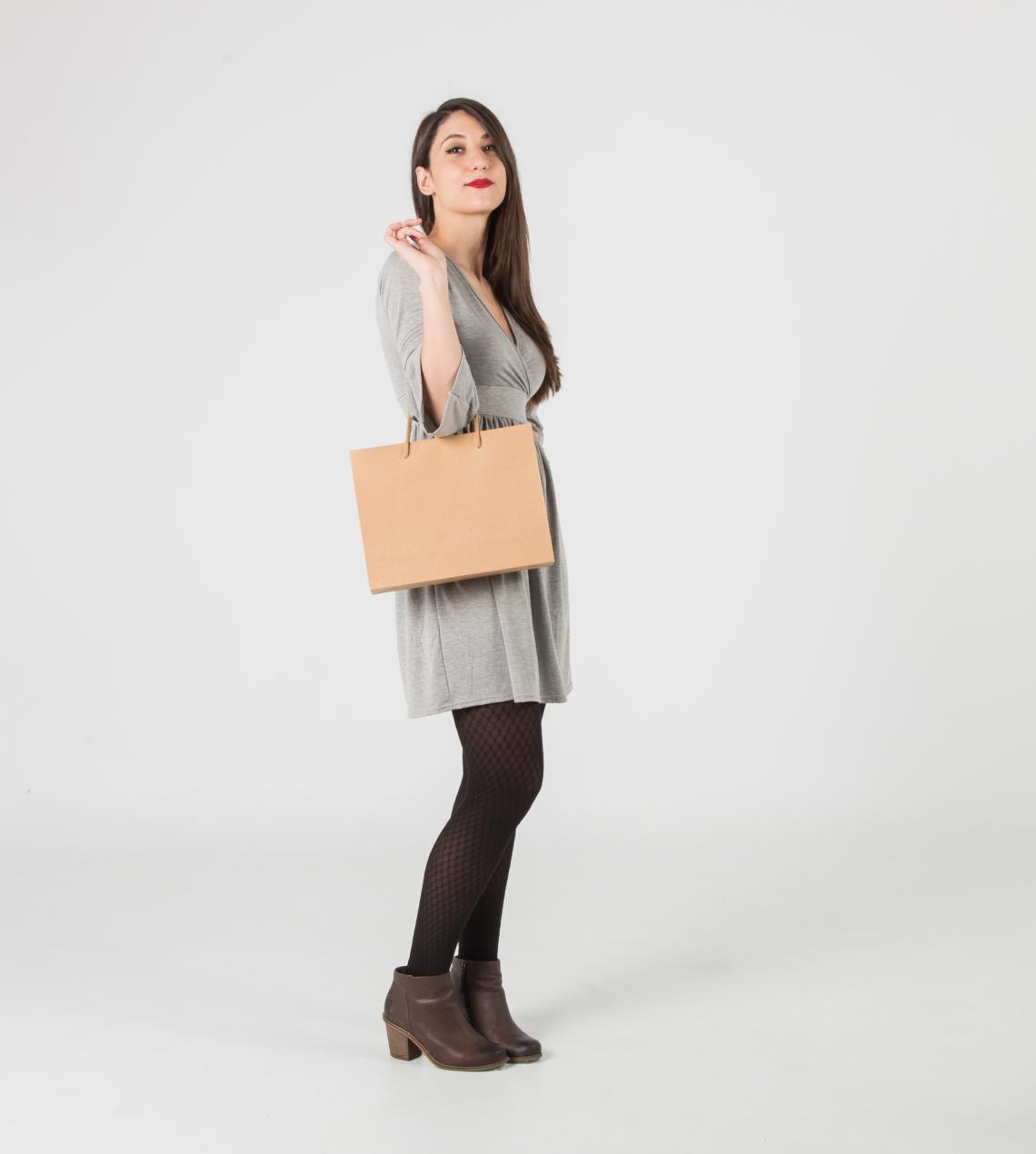 Bolsas de lujo mate 30x25x10
