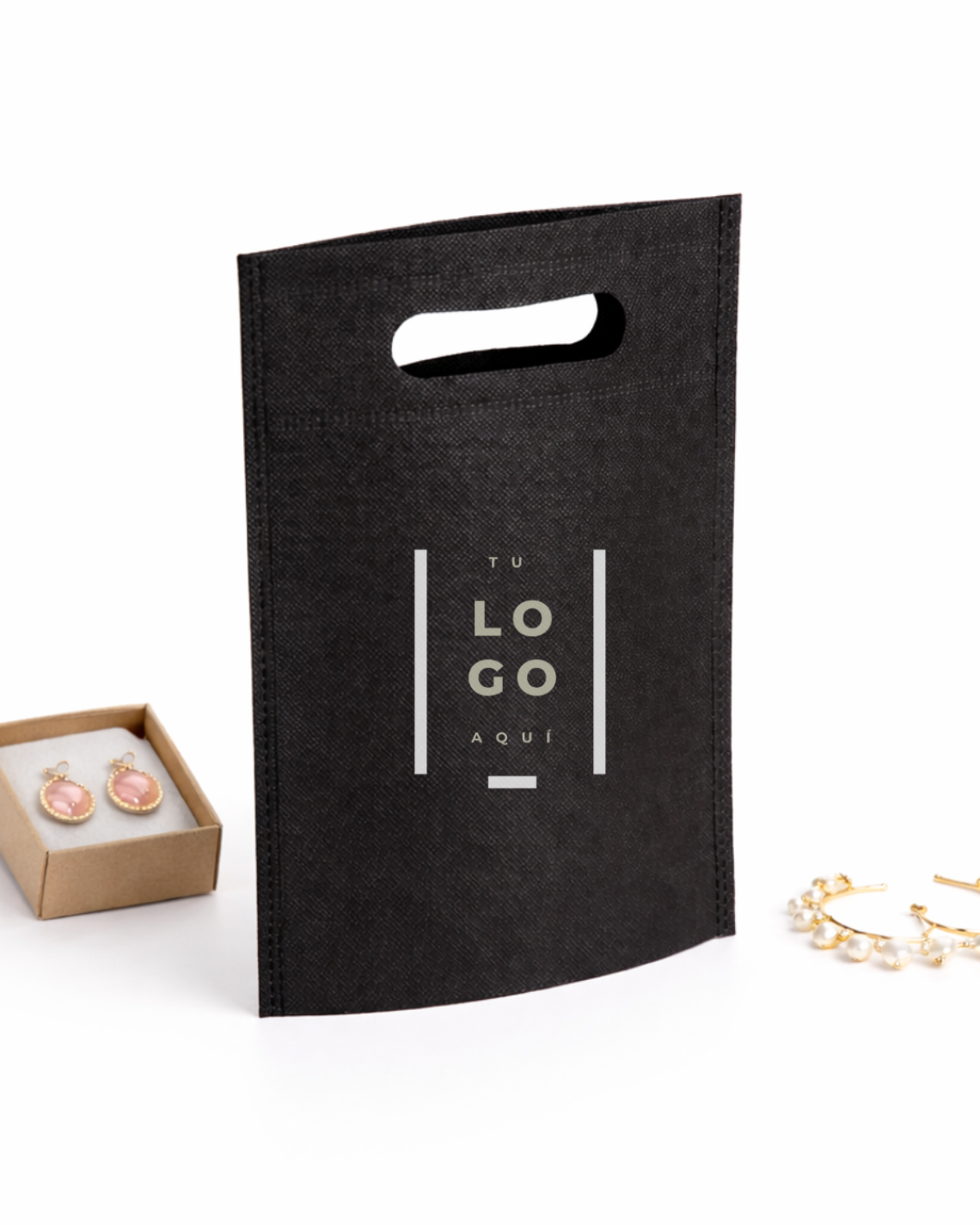 Bolsas pequeñas de tela con logo