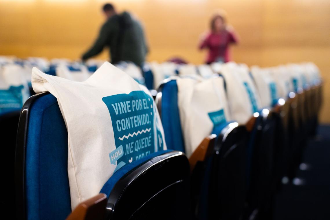 Bolsas de algodón personalizadas para eventos corporativos