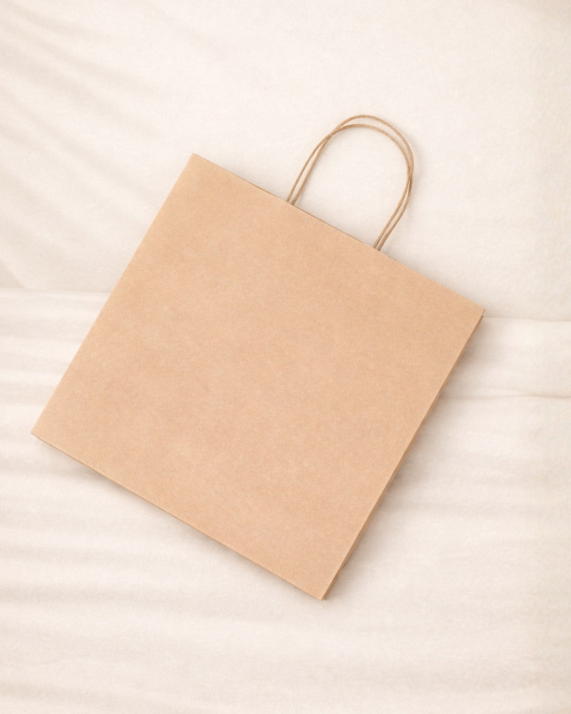Bolsas papel 120 g kraft take away 32x32x20