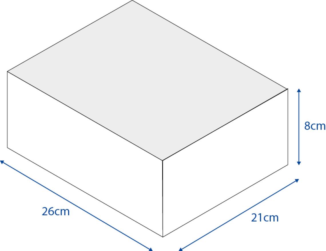 Cajas para ecommerce 26x8x21