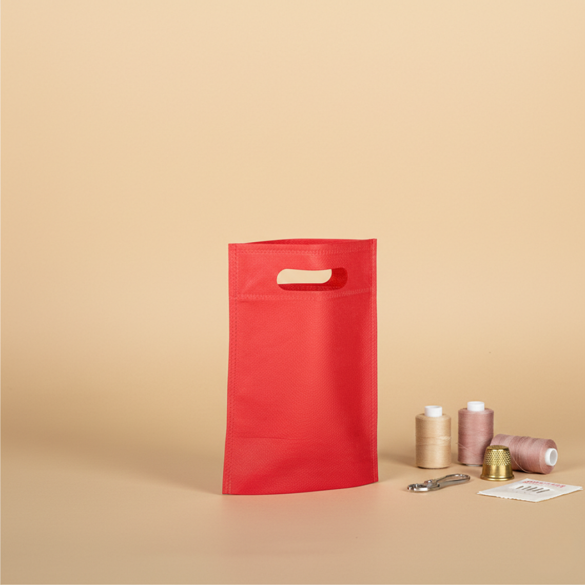 Bolsas de tejido asa troquelada 17x22x6,5