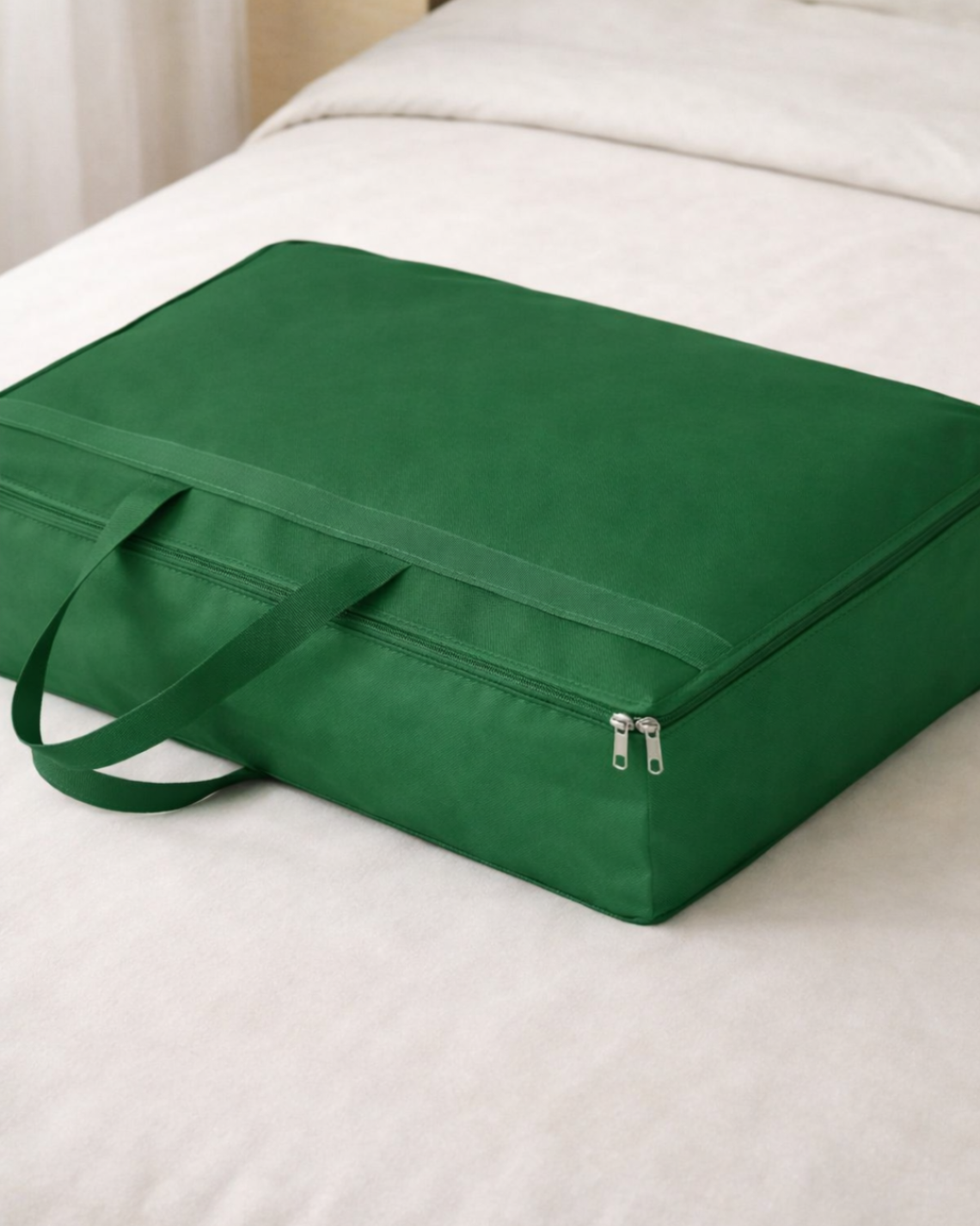 Bolsa con cierre para meter edredón negro 88x55x35