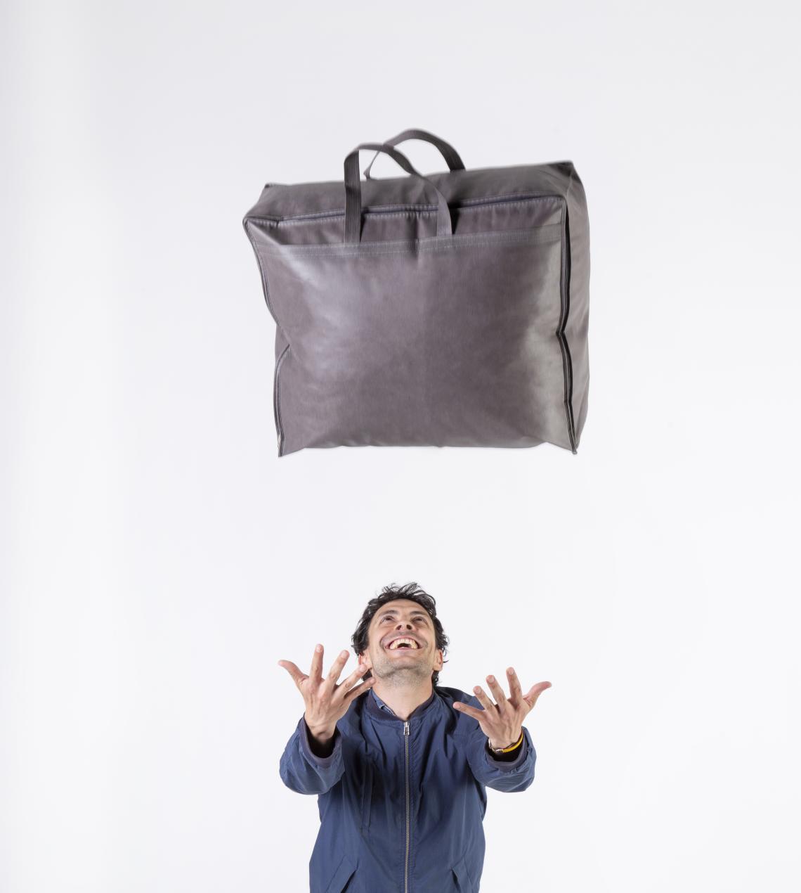 Bolsa para guardar edredones cerrada 60x50x20