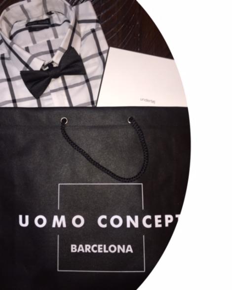 Bolsas de tela con asas de cordón de color negro