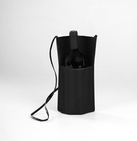 Funda para botella de vino con asa larga 16x30