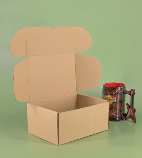 Cajas para ecommerce 21,6x10x15,3. Cartón reciclado