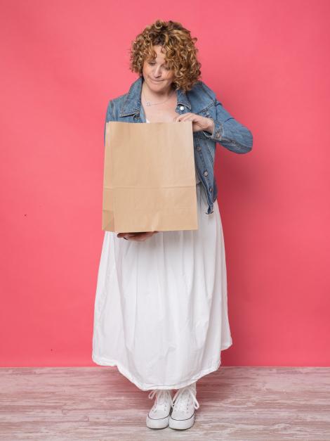 Bolsas de papel sin asas 32x41x16 Bolsas de papel sin asas 32x41x16