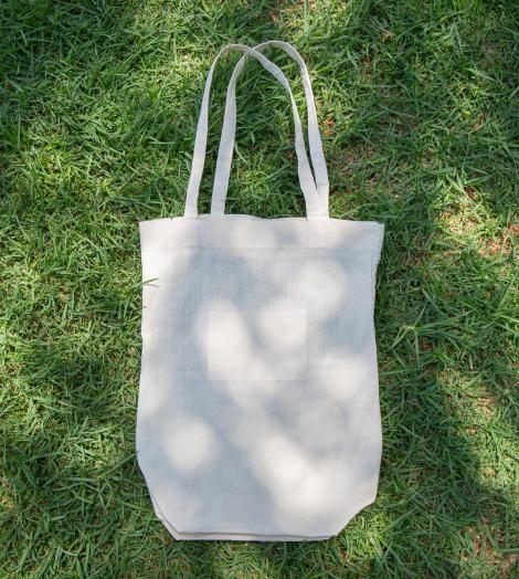 Bolsas de red de algodón orgánico 150 gr 40x46x14 Made in Spain. Confección social