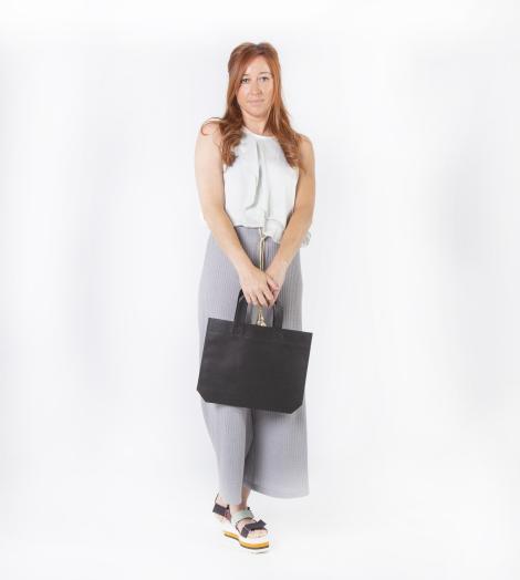 Bolsas de tela negras 34x26x8 Bolsas de tela negras 34x26x8